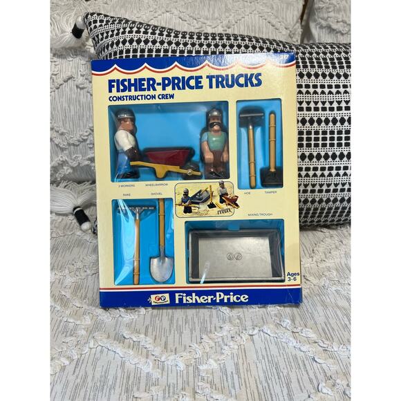 Vintage Fisher-Price Husky Helper Construction Set - Picture 1 of 8